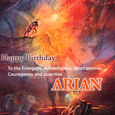 Aries  Birthday Cards