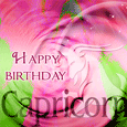 Capricorn Zodiac Birthday Cards