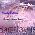 Sagittatius Zodiac Birthday Cards