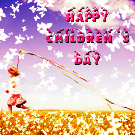 Happy children day Printable Card