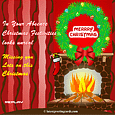 Christmas Miss U Card