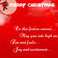 Santa Claus Wishes Card