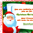 Christmas Invitation Card