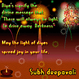 Diwali Diyas Card