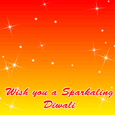Fire Work Diwali Cards, Deepavali Wishes Card