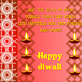 First Diwali Card