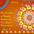 Diwali Rangoli Cards