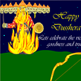 Dussehra Greeting Card