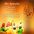 Ramadan Greeting Card