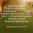 Happy Ramadan Fasting Card