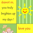 Dearest Brother Card