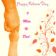 Father's Day Missing You Card
