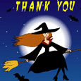 Thank You Halloween Cards