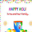 Hindi Holi Card
