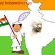 Indian Independence Day Card