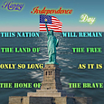 American Independence day Card