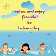 Labor Friends Day Card