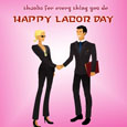 Honor Labor Day Card