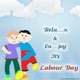 Labor Birth Day Card