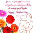 Mother's Day Thank You Card