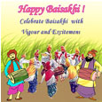 Happy Baisakhi Card