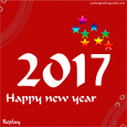 2018  New Year Video Card