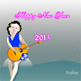 New Year Wishes Card