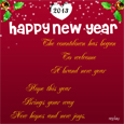 Happy New Year 2013 Card