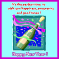 Perfect Time Wish New Year Cards