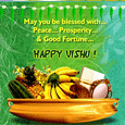 Vishu New Year Card