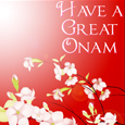 Onam Flower Card