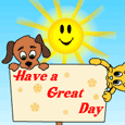 Pet Great Day Cards