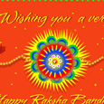 Happy Raksha Bandhan Card