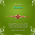 Rakhi Brother Card