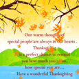 Special Thanksgiving Cards