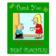 Thanks for Teacher Cards