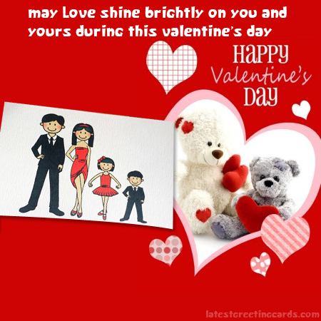 Family Valentine's Day Cards