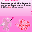 Cupid Valentine's Day Card