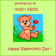Kisses and Smooches Valentine Card