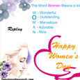 Happy Women's Day Greetings