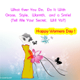 Happy Women's Day Ecards