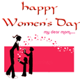 Family Women's Day cards