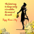 Women's Day Funl Card