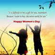 Women's Day Family Card