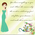 Cheer Happy Women's Day cards, Womens day Video cards